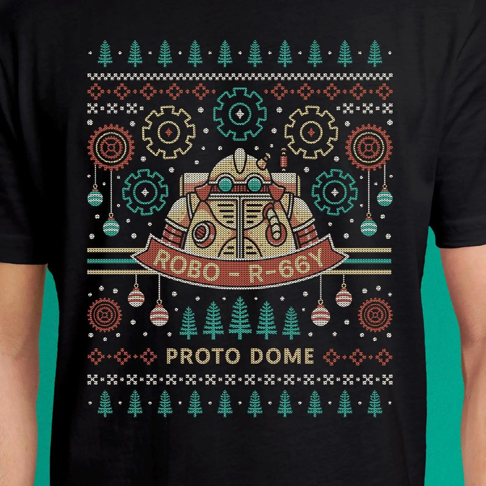 Retro Gaming T Shirt - 프로토 돔 로보 R 66Y 어글리