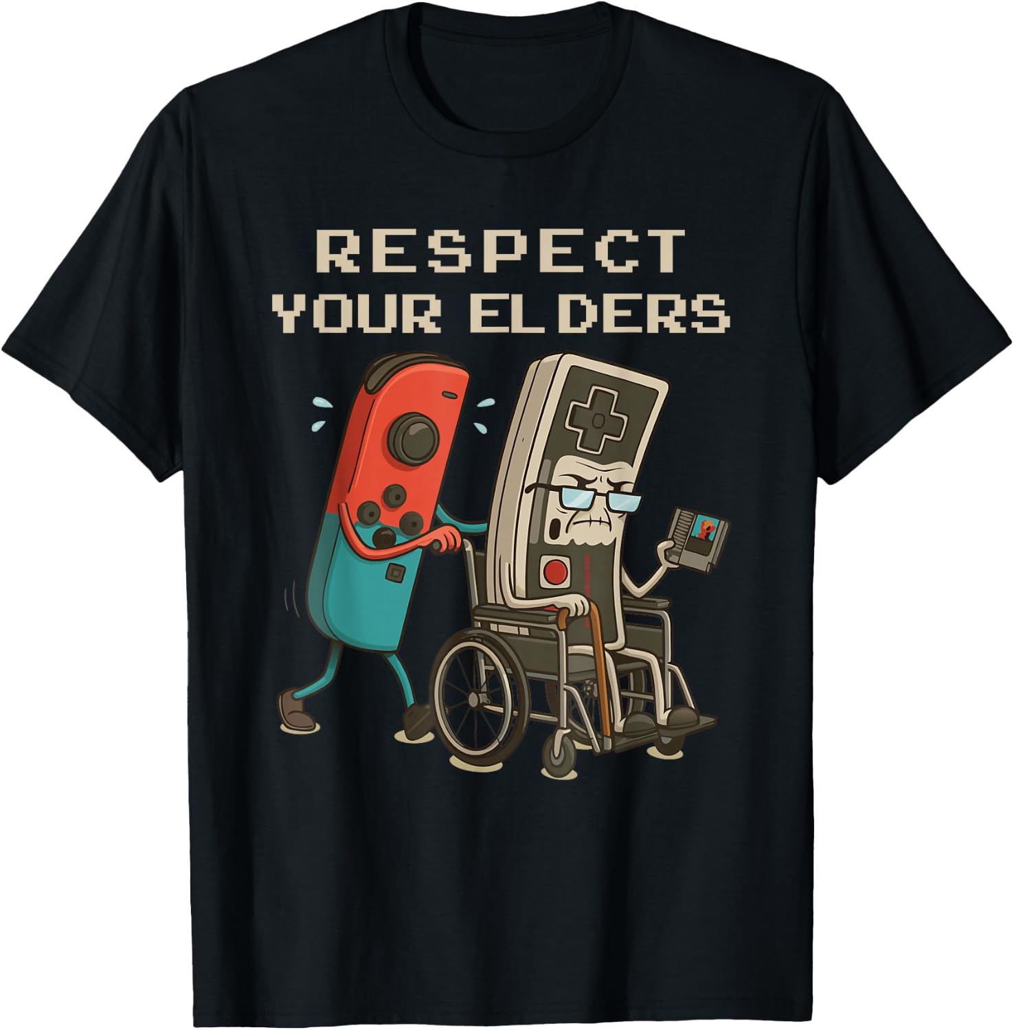 Retro Gaming T Shirt - 어른을 존중하세요. 복고풍 게임, 재미있는 게이머,
