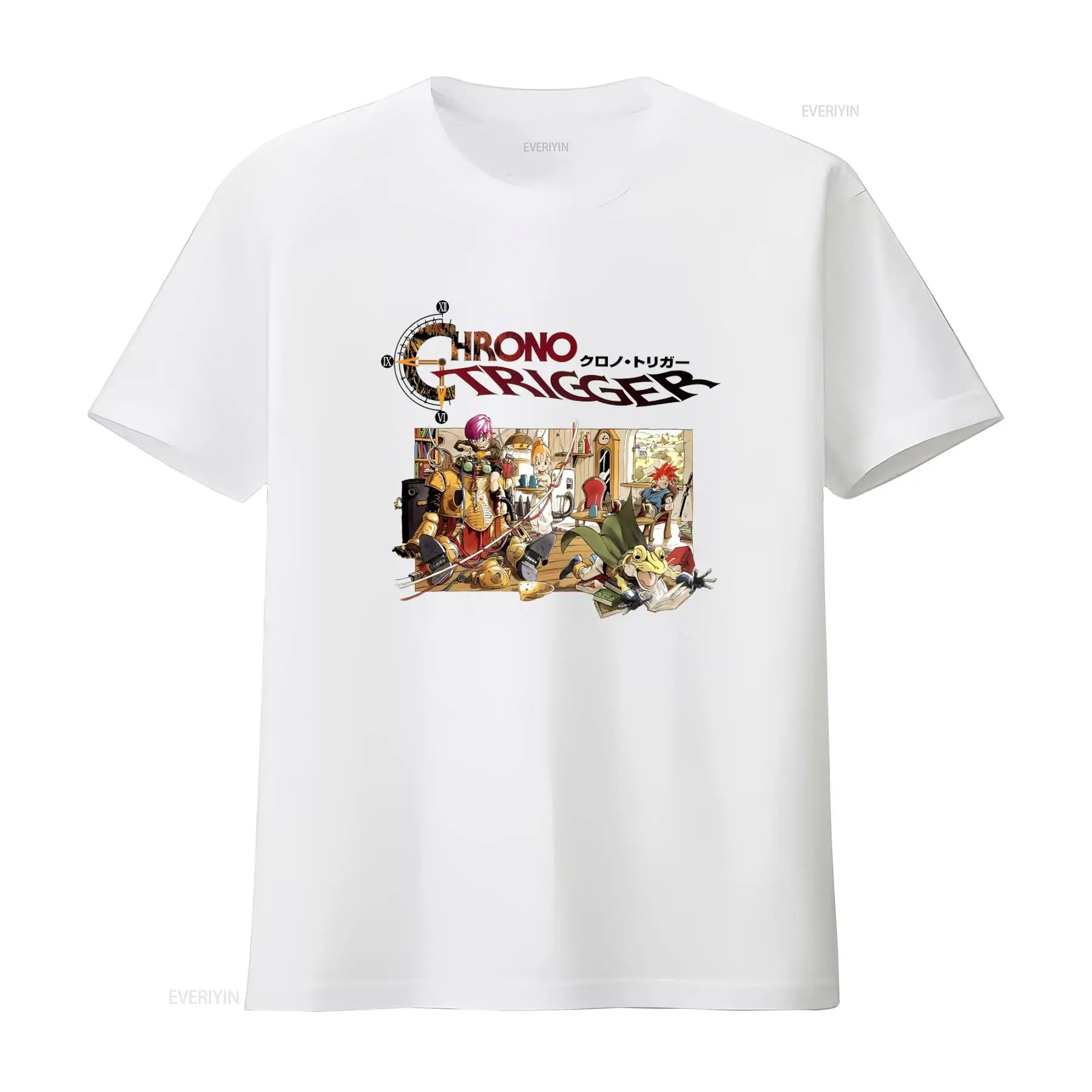 크로노 트리거 비디오 게임 로고 티셔츠 사이즈 S 5X - Retro Gaming T Shirt 리뷰 및 가격