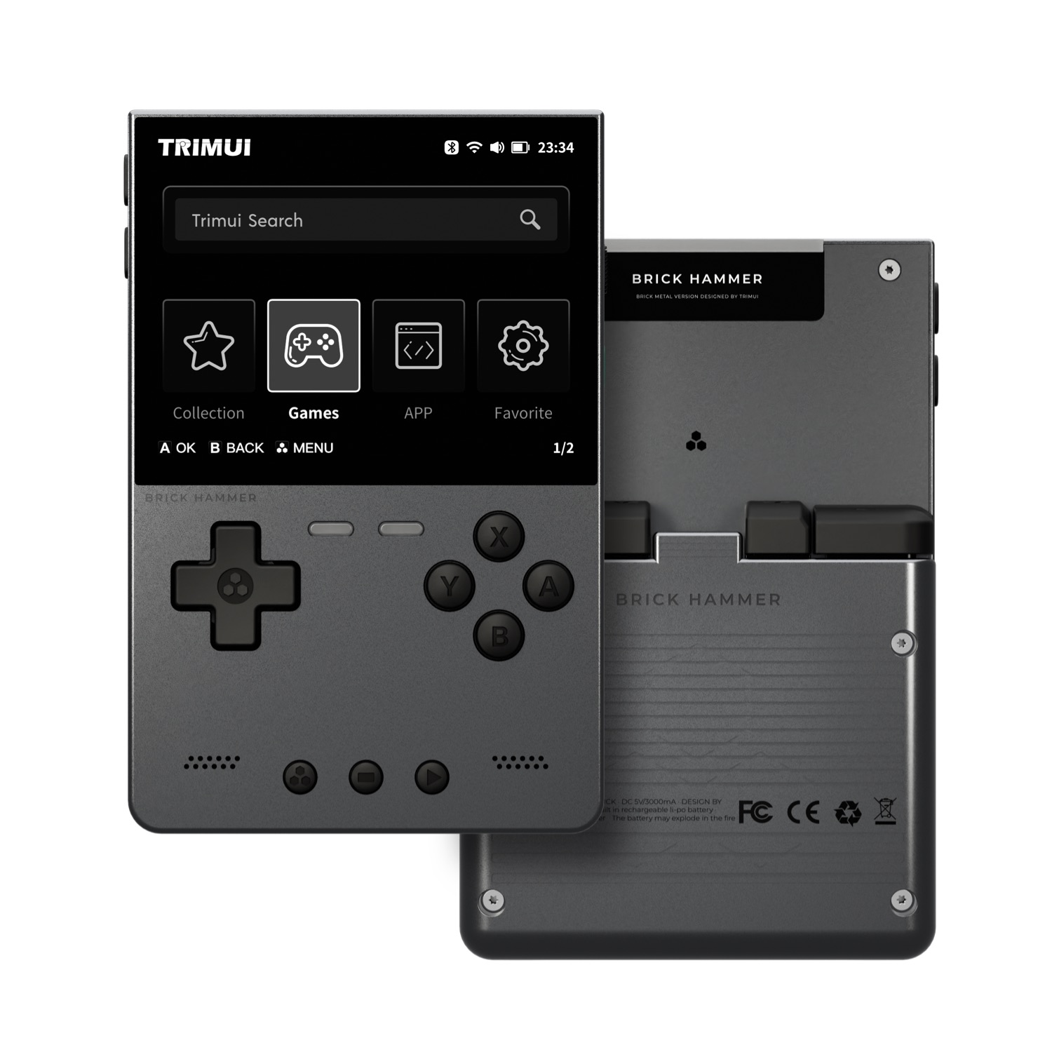TRIMUI BRICK HAMMER 레트로 휴대용 게임 - Retro Gaming Kiosk 리뷰 및 가격