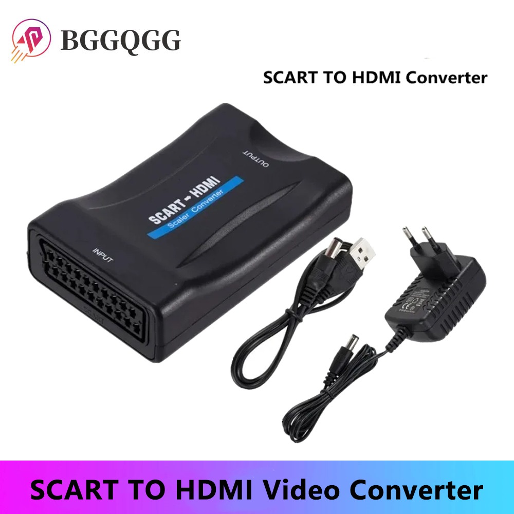 BGGQGG 1080P SCART-HDMI 호환 비디오 - Scart To Hdmi 리뷰 및 가격