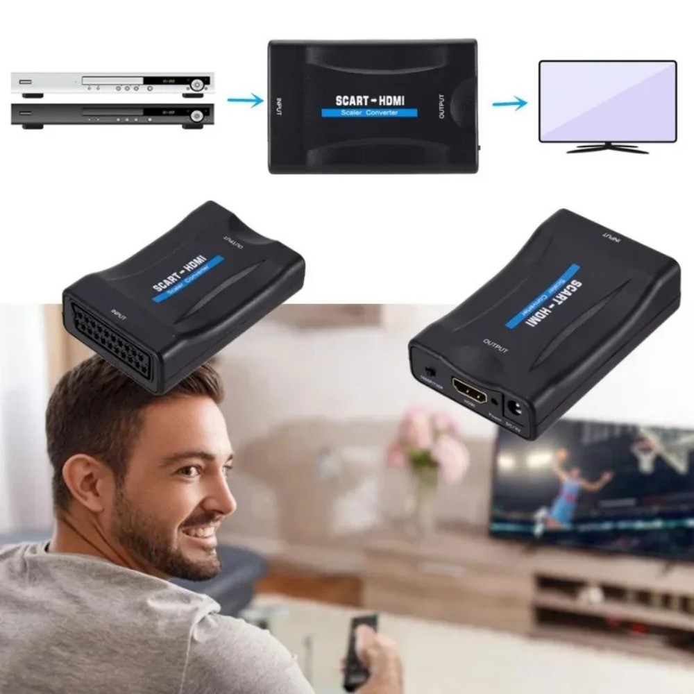 BGGQGG 1080P SCART-HDMI 호환 비디오 - Scart To Hdmi 리뷰 및 가격