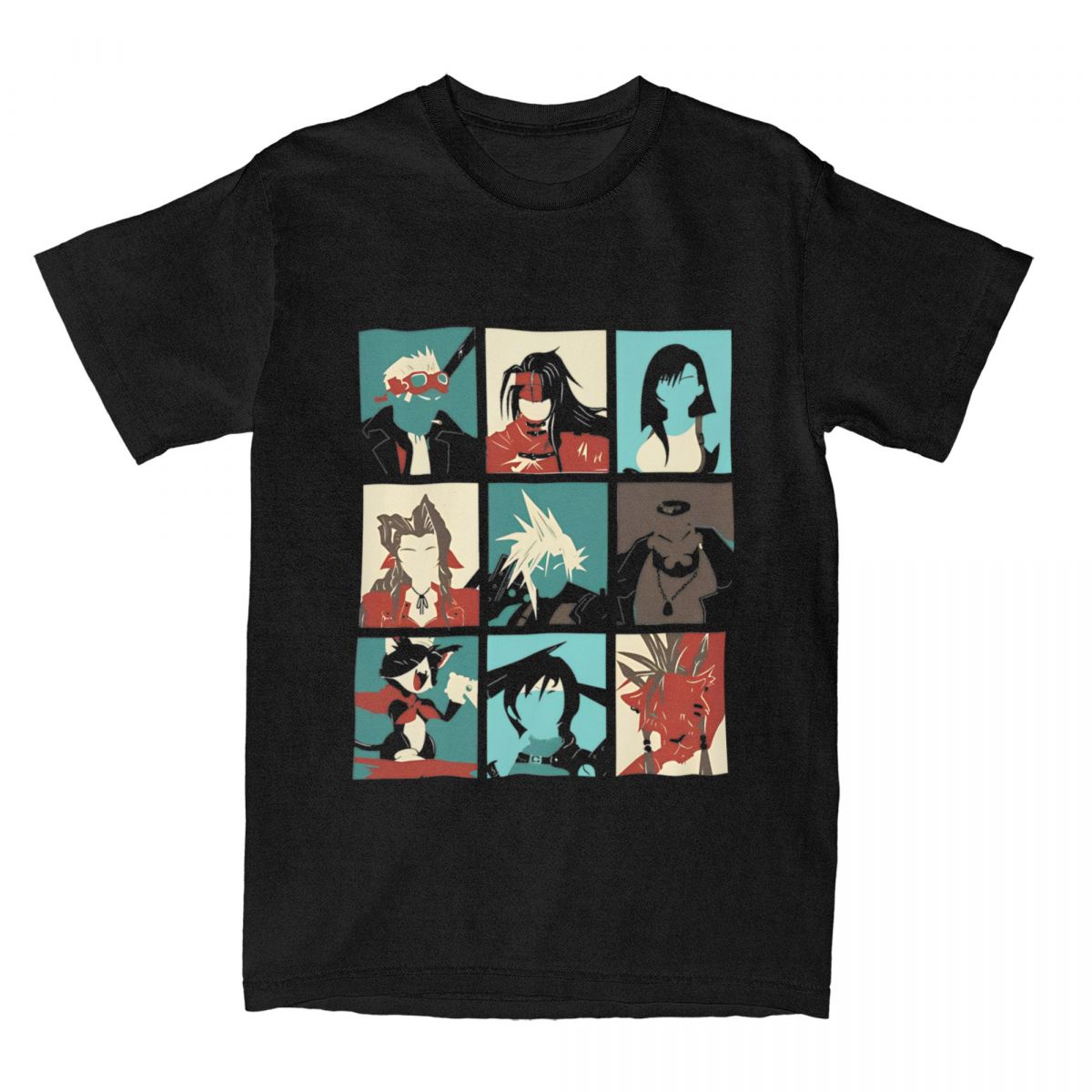 Fantasy Final 7 남성용 게임 포스터 티셔츠 - Retro Gaming T Shirt 리뷰 및 가격