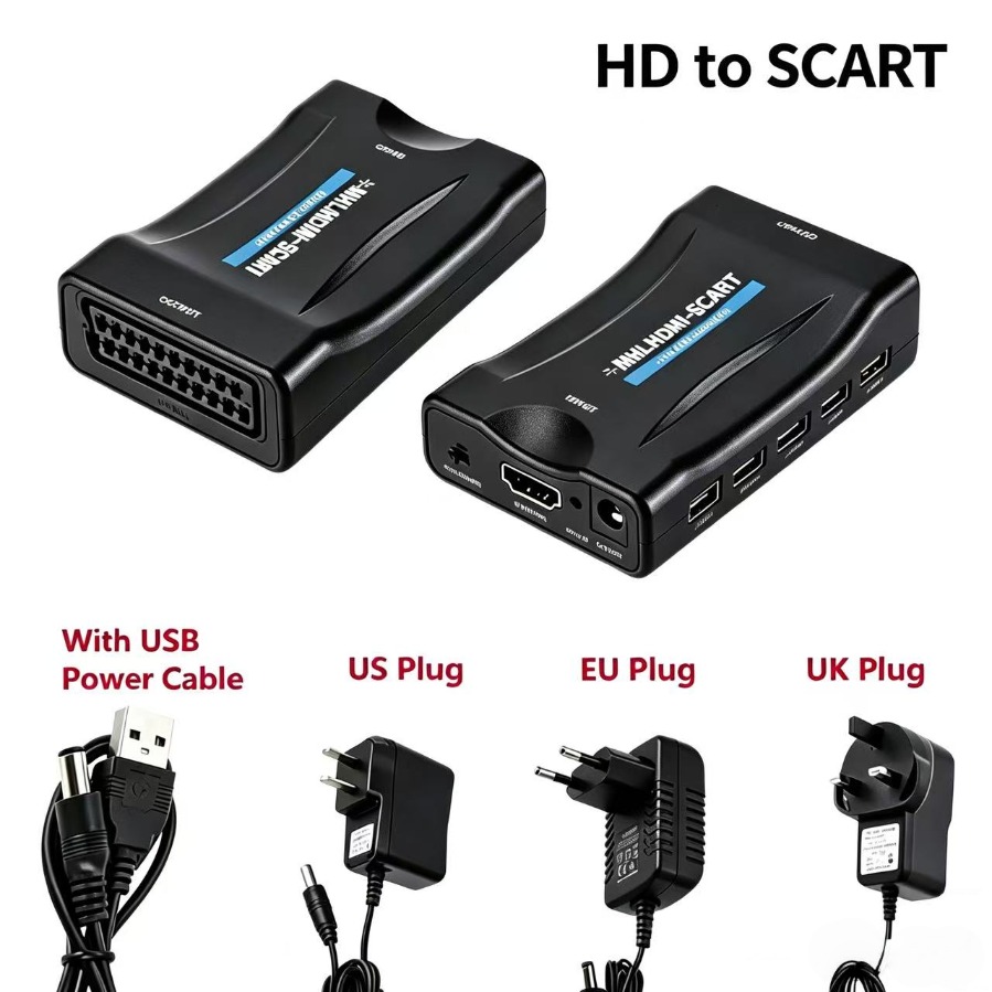 1080P HDMI 호환 Scart 스케일러 컨버터 H - Scart To Hdmi 리뷰 및 가격